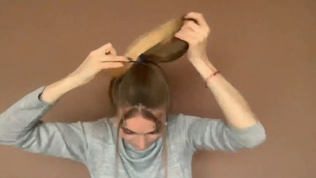 Новогодняя причёска самой себе смотреть онлайн