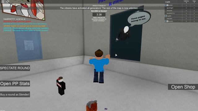 Team SBG Plays Roblox: Stop it, Slender! (Family Multiplayer) смотреть онлайн