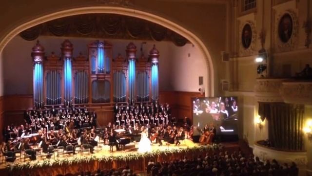 Анэстия Мартынюк - Мотылек и фиалка на французском в консерватории Чайковского смотреть онлайн