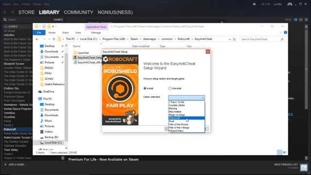 How-To: Reinstall EasyAntiCheat for Robocraft смотреть онлайн