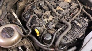 Замена цепи ГРМ Skoda Octavia 1,8 tsi gen3 (CJSA)