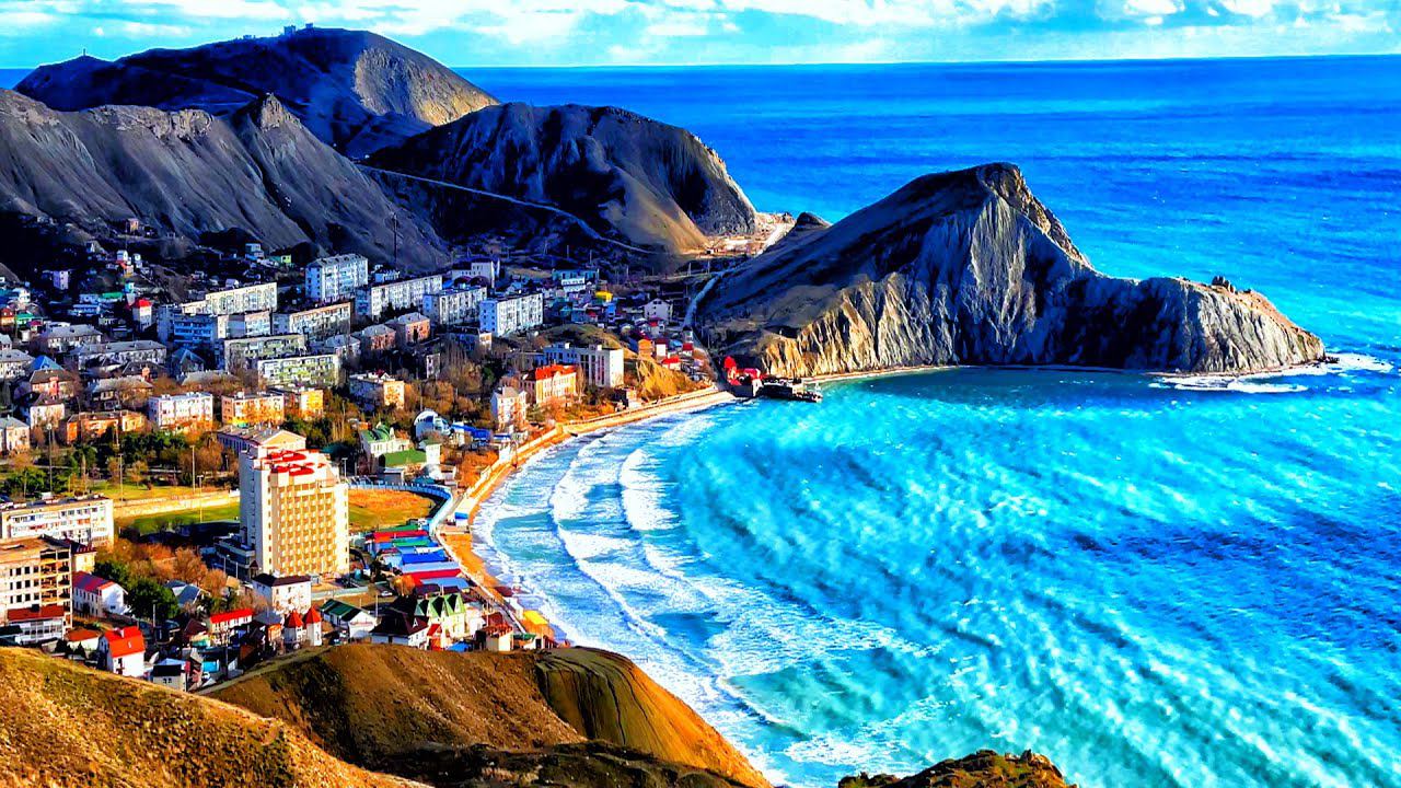 Крым - посёлок который застрял в СССР. Место куда хочется вернуться. ОРДЖОНИКИДЗЕ 2022 вся ПРАВДА. смотреть онлайн