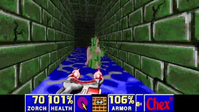 E2M5 Chex Quest 2 Walkthrough - Super Slimy! смотреть онлайн