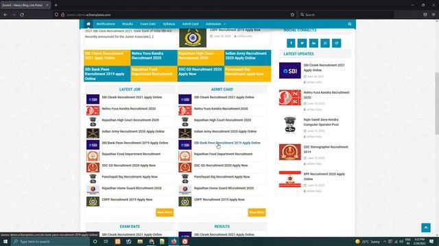 Best WordPress Theme For Job Portal | Introduction | ZoomX Theme | WP Job Theme | Sarkari Result смотреть онлайн