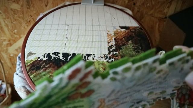 ВЫШИВКА БОЛЬШИХ КАРТИН И НЕ ТОЛЬКО/ВПЕРВЫЕ ВЫШИВАЮ НА ДЕРЕВЕ/АННА АНАНЧИК смотреть онлайн
