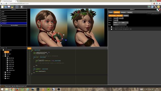 How to make HTML5 games - Spot The Difference смотреть онлайн