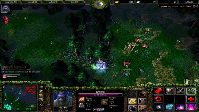 DOTA DARK SEER: 8 MINUTE = 4000 GOLD! (FAST FARM) смотреть онлайн