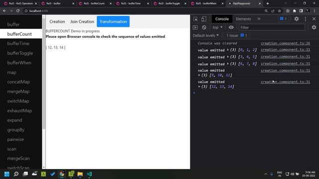 map/concatMap/mergeMap/switchMap/exhaustMap - Rxjs Transformation operators in Angular 14 tutorial смотреть онлайн
