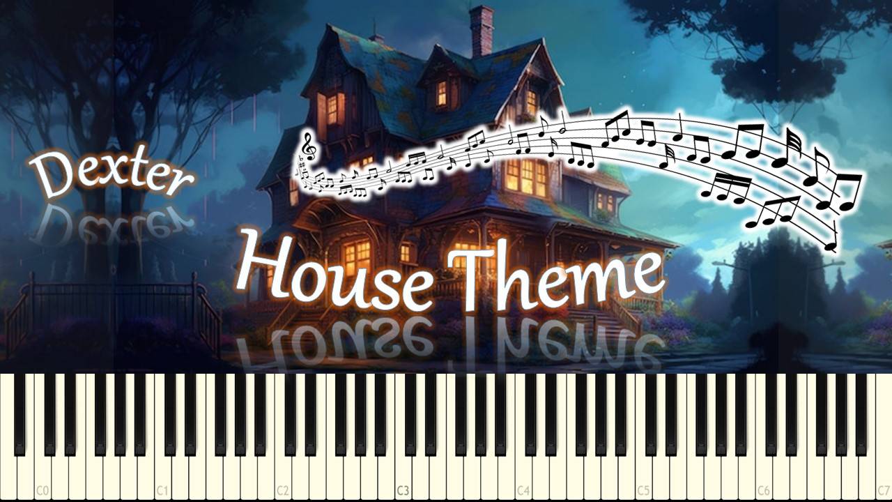 Dexter - House Theme (piano tutorial) [НОТЫ + MIDI] смотреть онлайн