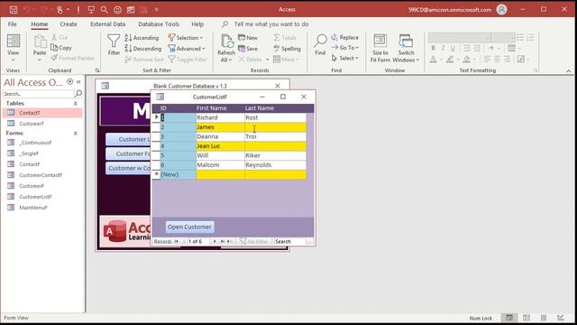 Conditional Formatting on a NULL Value in Microsoft Access - IsNull, Blank Entries, Missing Data смотреть онлайн
