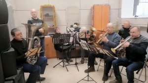 Волновахский духовой оркестр- Марш Привет музыкантам