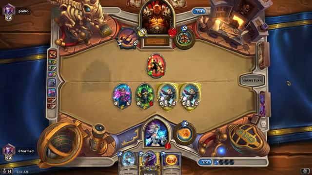 Hearthstone with Charmed My Jaina vs Proko Warrior смотреть онлайн