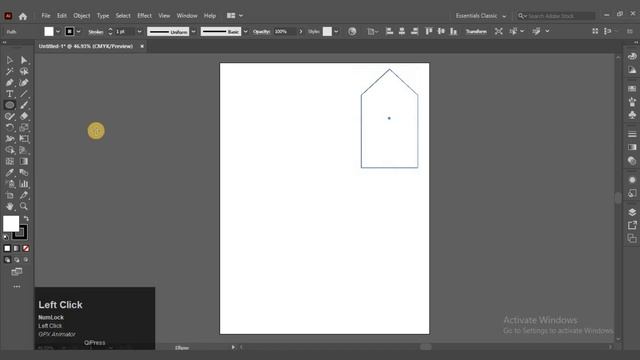 Adobe Illustrator Training Class-3 (Anchor point tool) in Hindi смотреть онлайн
