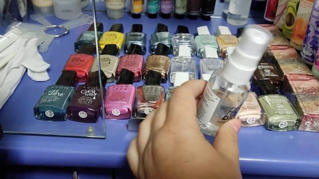Спрей для быстрого высушивания лака для ногтей от Avon. ( Ремовер). смотреть онлайн