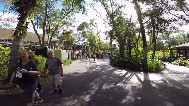 Walt Disney World Animal Kingdom Treadmill Workout Full Park Steady Walkthrough смотреть онлайн