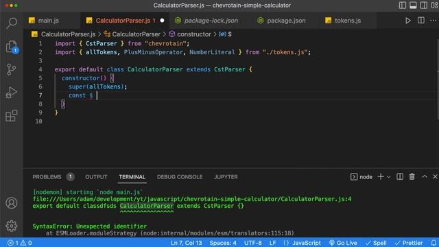 Introduction to Lexers, Parsers and Interpreters with Chevrotain смотреть онлайн