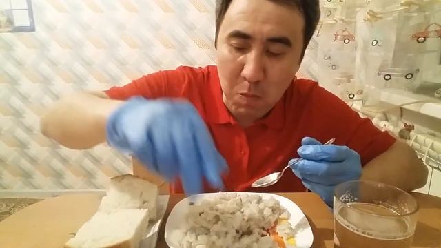 ASMR MUKBANG.скумбрия с рисом.ужин. смотреть онлайн