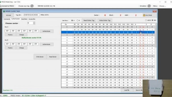 Using Mifare Classic EV1 - Part 1