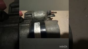 Снятие стартера меган 2 и замена бендикса.