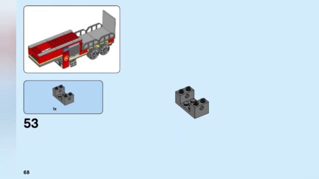 lego city 60282 Команда пожарных Инструкция смотреть онлайн