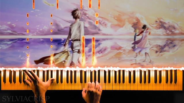 RED SWAN - ATTACK ON TITAN [進撃の巨人] PIANO COVER смотреть онлайн