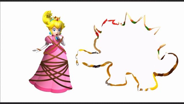 Princess Peach HAS BEEN KIDNAPPED!!! But who was it? See to the end! | Relax painting for kids смотреть онлайн
