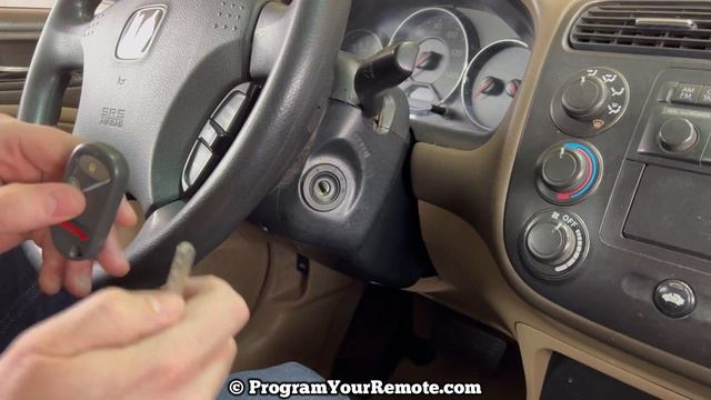 1997 - 2002 Honda Accord Remote Key Fob Programming - How To Program Honda Accord Remote Fob Pairin смотреть онлайн