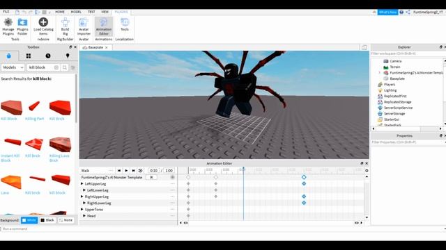How To Make An AI MONSTER in Roblox Studio!! смотреть онлайн