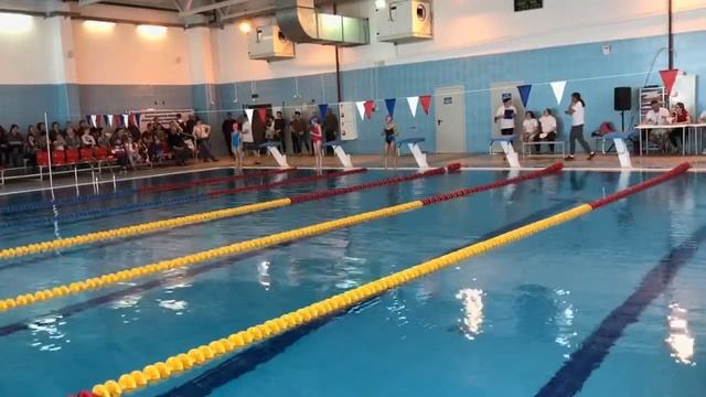 Девочки 2009 г.р. - 50 м баттерфляй (21.03.2019 г., СОГ) смотреть онлайн