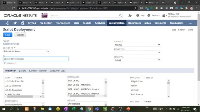 NetSuite Client Script | NetSuite Client Script PageInit | SuiteScript | NetSuite SuiteScript | BIS смотреть онлайн