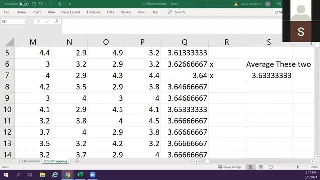 Chi Square and Bootstrapping in Excel смотреть онлайн