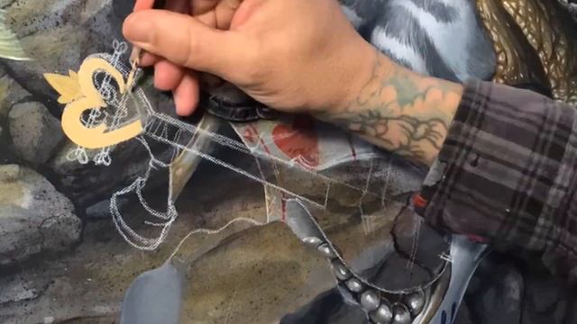 Painting White Rabbits, and Orcas with "Red Rose Randall" смотреть онлайн