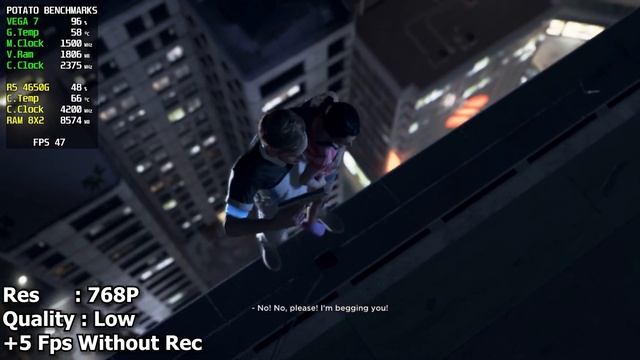 Detroit Become Human | VEGA 7 OC RYZEN 5 4650G\4600G 16Gb Ram смотреть онлайн