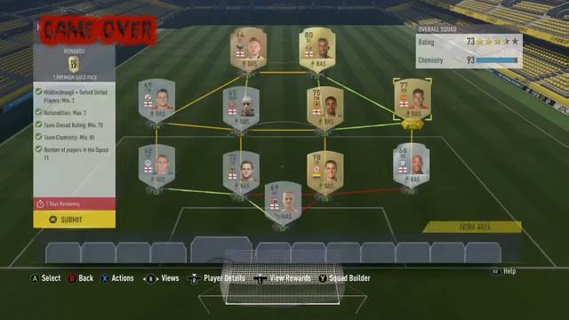 FIFA 17 SBC Marquee Matchups Middlesbrough v Oxford United Completed No Loyalty смотреть онлайн