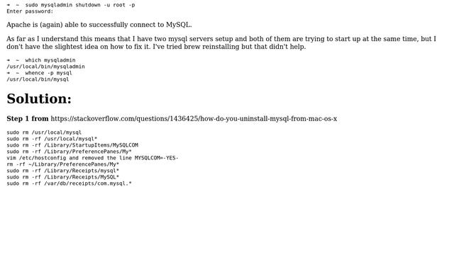 Double MySQL Running on Mountain Lion смотреть онлайн