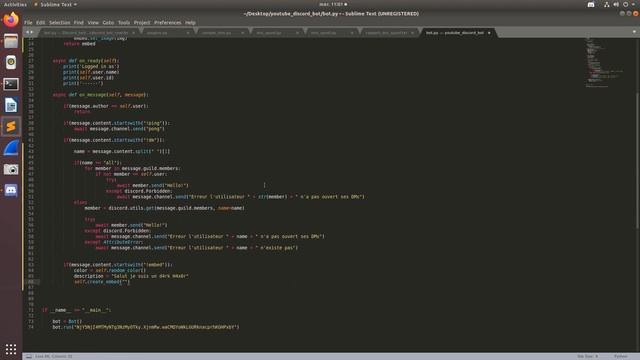 [OUTDATED] Créer un bot Discord en Python - Créer un embed #4 смотреть онлайн