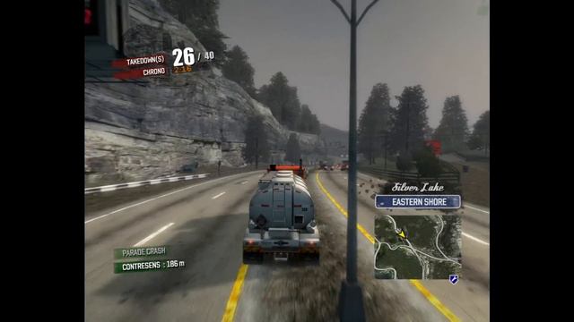 burnout paradise road rage truck смотреть онлайн