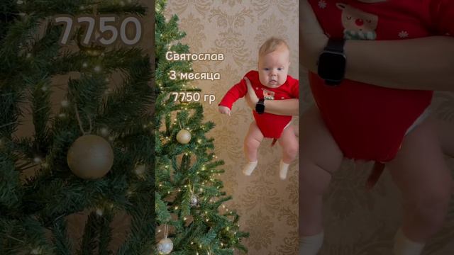 Уже большой, 3 месяца 🤍 #малыш #ребенок #младенец #декрет #новыйгод #влог #материнство #нг смотреть онлайн