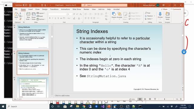 Java 1, Spring 2020 - Chapter 3 Part 2 смотреть онлайн