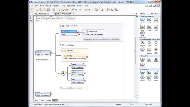 XML Schema 1.1 Support in oXygen XML смотреть онлайн