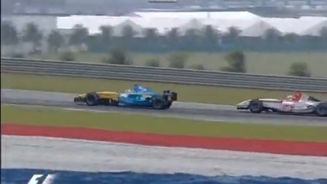 Malaysia 2004 - The Rain Starts to Fall (Ferrari vs McLaren vs BAR vs Renault) смотреть онлайн