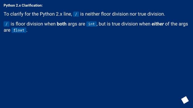 What is the difference between '/' and '//' when used for division? смотреть онлайн