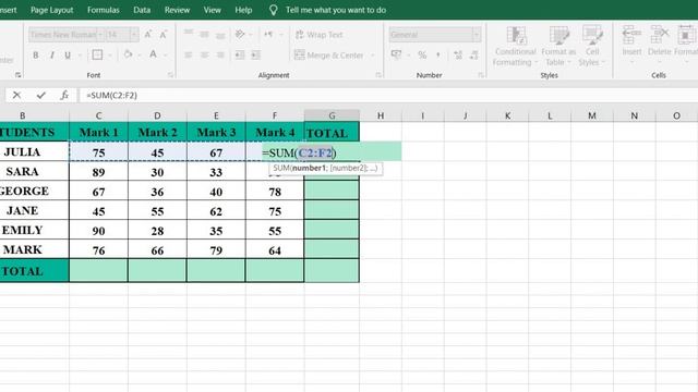 How to Sum a Column or Row in Microsoft Excel смотреть онлайн