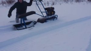 Мотобуксировщик Альбатрос-М