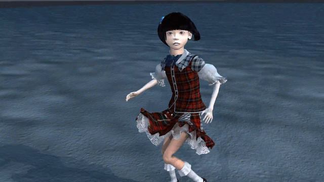 Usher - Scream 3D Girl motion test смотреть онлайн