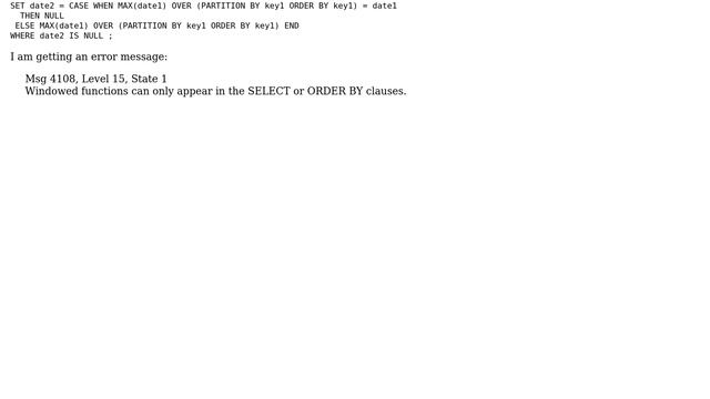 Databases: Window function in Update statement (2 Solutions!!) смотреть онлайн