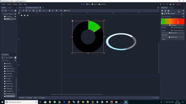 Circular Progress Bar in Godot Engine смотреть онлайн