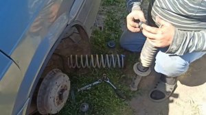 замена задней стойки на ваз 2115