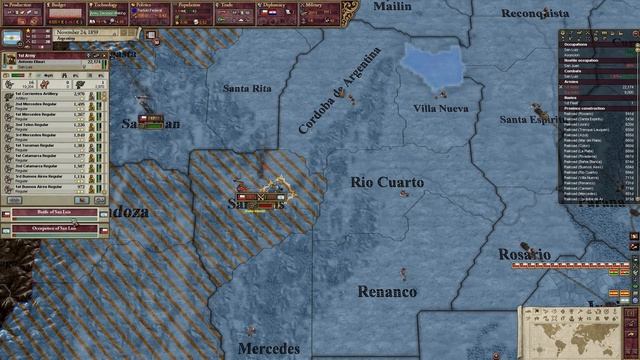 Let's play Victoria 2 HoD - Argentina (Pop Demand Mod) - part 21 смотреть онлайн