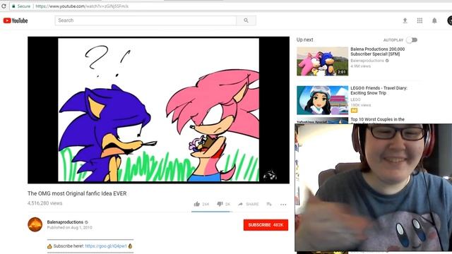 Reaction to The OMG most Original fanfic Idea EVER смотреть онлайн